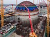 На энергоблоке №2 АЭС «Руппур» бетонируют купол внутренней защитной оболочки