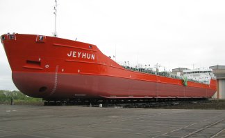 Нижегородские корабелы построили третий танкер для Туркмении