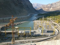 Ростехнадзор оценивает последствия пожара на Ирганайской ГЭС