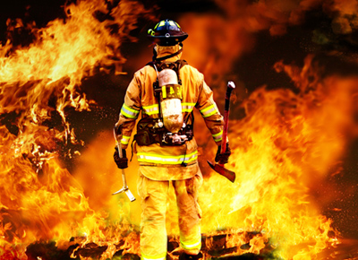 В ЛуТЭКе прошли соревнования добровольных пожарных формирований