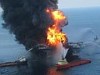 В Каспийском море горит азербайджанская нефтегазовая платформа