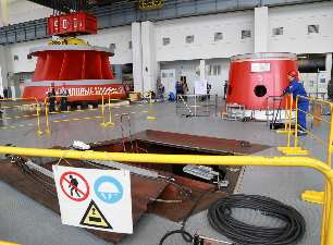 На Красноярскую ГЭС доставлены новые рабочие колеса для гидроагрегатов