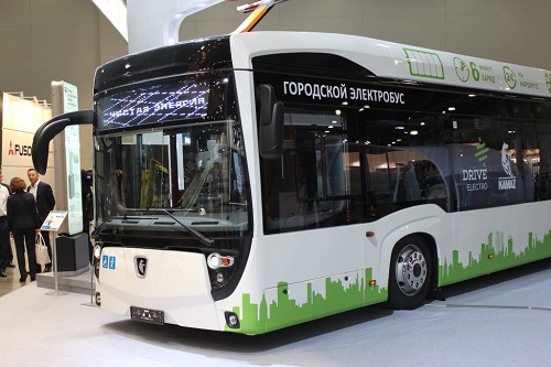 В Москве тестируют электробусы производства КАМАЗ