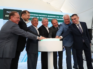 В Татарстане запущен газопровод высокого давления от Елабуги до Нижнекамского промышленного узла