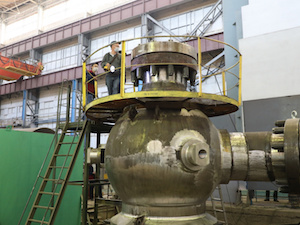 Корпус насоса для АЭС «Руппур» прошёл гидроиспытания на Петрозаводскмаше