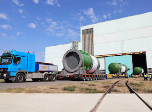 Атоммаш отгрузил первый корпус реактора для строящейся в Турции АЭС «Аккую»