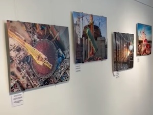 В финском городе Пюхяйоки открылась фотовыставка о ходе строительства Ленинградской АЭС-2