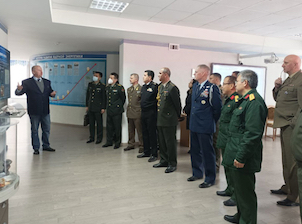 Военные атташе посетили информационный центр Белорусской АЭС
