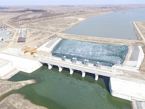 В Омске возобновили строительство Красногорского гидроузла
