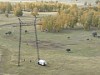МЭС Сибири провели вертолетный облет почти 500 км ЛЭП 500 кВ, осуществляющих перетоки мощности между энергосистемами Сибири и Казахстана
