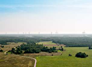 Парки ветрогенераторов Enefit Taastuvenergia на четверть увеличили генерацию электроэнергии