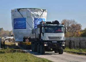 На стройплощадку Курской АЭС-2 доставлено крупногабаритное оборудование «ловушки расплава»
