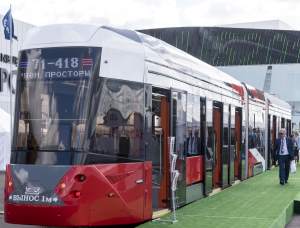 В Екатеринбурге тестируют новый трамвай «Уралтрансмаша»