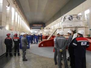На Усть-Хантайской ГЭС сдан в эксплуатацию пятый гидроагрегат