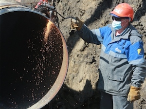 «Газпром трансгаз Томск» провел огневые работы на магистральном газопроводе «Омск — Новосибирск»