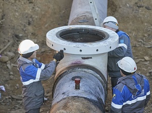 Завершен первый этап капремонта газопровода, снабжающего голубым топливом третий по величине город Среднего Урала