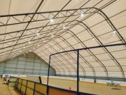 Богучанская ГЭС подарила хоккейному клубу Кодинска систему освещения катка