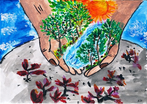 На Серовской ГРЭС подвели итоги конкурса детских рисунков  «Спешим на помощь природе»