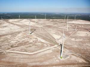 Парки ветрогенераторов Enefit Taastuvenergia увеличили генерацию электроэнергии на 20%