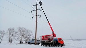 Непогода нарушила электроснабжение в Сибири
