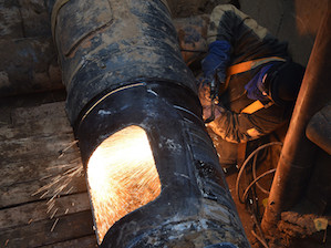 «Мосгаз» реконструирует газопровода, питающий старейшую в России тепловую электростанцию ГЭС-1