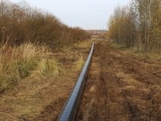 «Газпром газораспределение Тверь» прокладывает межпоселковый газопровод к деревне Лебедево