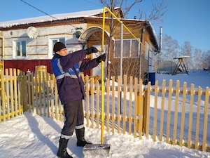 В селе Молчаново Томской области введен в эксплуатацию внутрипоселковый газопровод