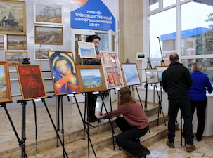 На Саратовской ГЭС открылась выставка «Великая сила Волги»