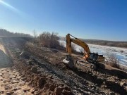 Пятикилометровая дамба на Енисее защитит Кызыл от наводнений