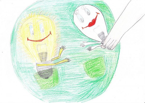 Дети из Опочки и Великих Лук победили в конкурсе рисунка «Псковэнерго» к Дню энергетика