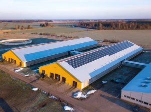 Предприятие Enefit Green построило первую солнечную электростанцию