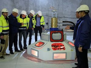 Шардаринская ГЭС вводит в эксплуатацию третий гидроагрегат
