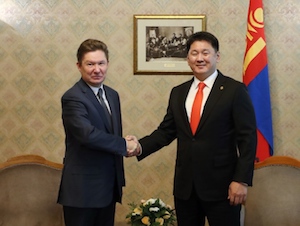 «Газпром экспорт» поставил в Монголию первую партию российского СПГ