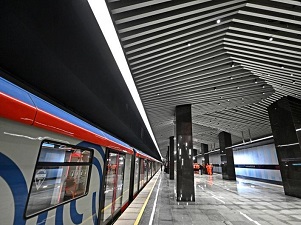 В Москве подключена к электросетям станция метро «Аминьевская»