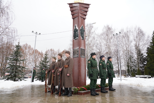 Энергетики компании «Россети Московский регион» почтили память защитников Москвы