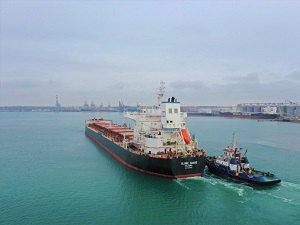 На Украину прибыло второе судно класса «Панамакс» с американским угле