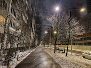 Улица Кустодиева в Санкт-Петербурге стала вдвое светлее