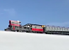 Погрузочно-транспортное управление «Колмара» запустило в эксплуатацию снегоуборочный поезд